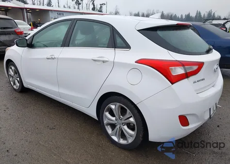 2014 Hyundai Elantra Gt from USA, damaged, VIN KMHD35LH6EU177638